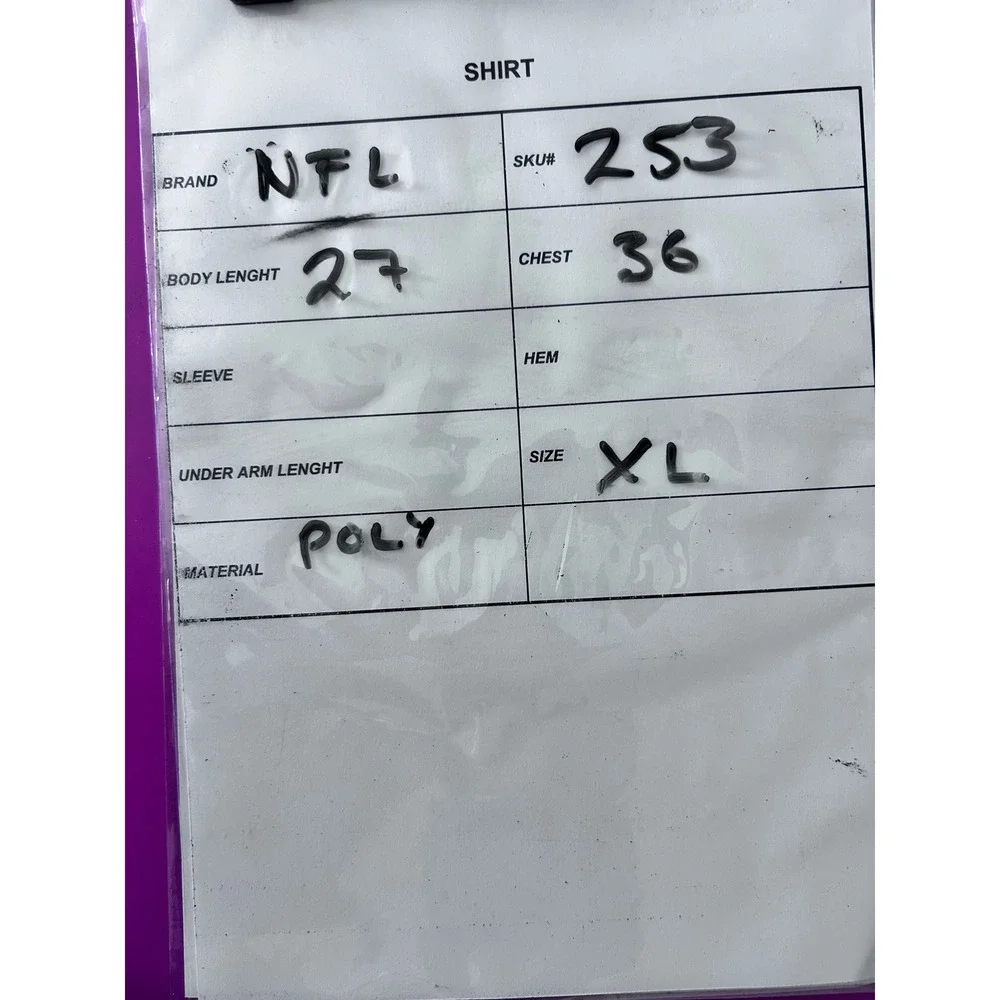 NFL item sold